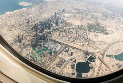 Aerial view of cityscape