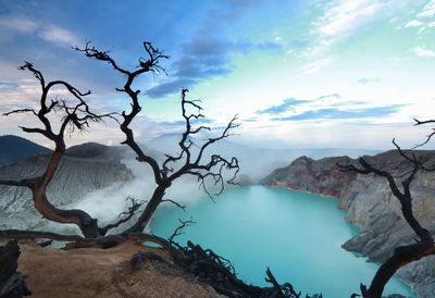 Ijen crater, east java indonesia