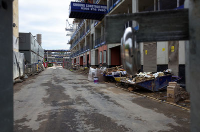 Street amidst buildings in city