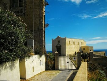 View of historic building against sky