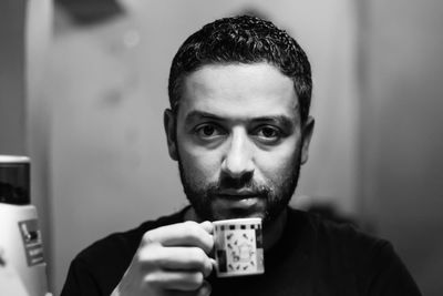 Portrait of young woman