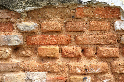 Full frame shot of stone wall