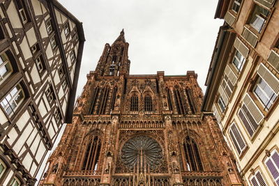 Cathedrale notre-dame or cathedral of our lady of strasbourg, alsace, france