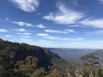 Panoramic view of landscape against sky