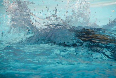 Full frame shot of swimming pool