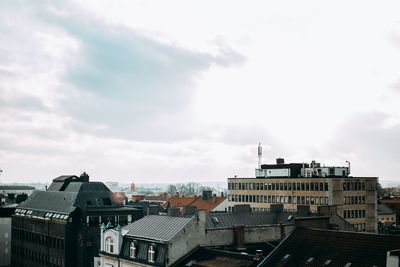 View of cityscape against sky
