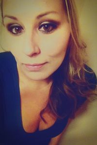 Portrait of young woman