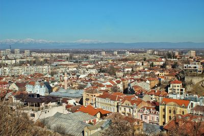 Cityscape against sky