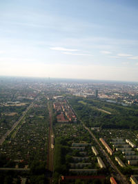 Aerial view of cityscape