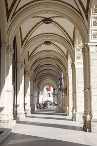 Interior of historic building