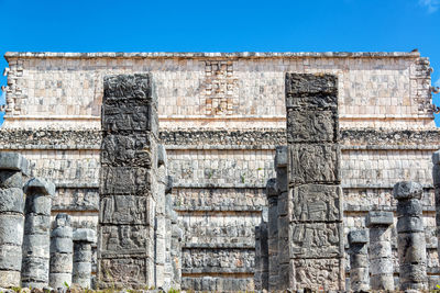 Columns of old ruins