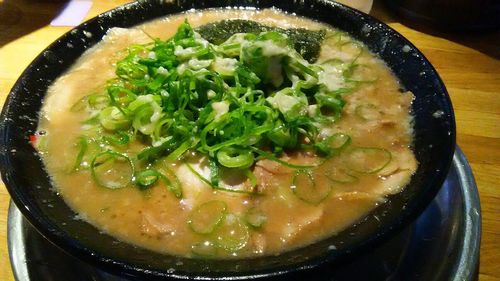 Close-up of served food