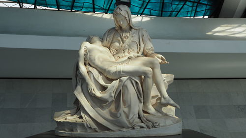 Low angle view of statue