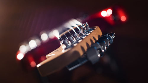 Close-up of guitar