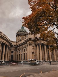 View of building in city