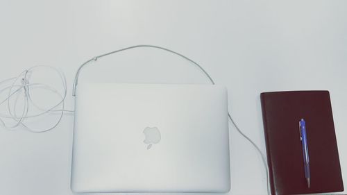 Close-up of over white background