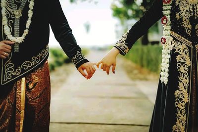 Love and marriage ties with javanese traditions
