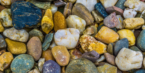 Full frame shot of stones