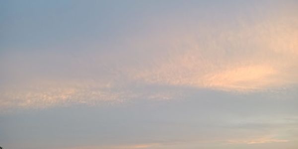 Low angle view of sky at sunset