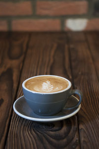 Close-up of coffee cup