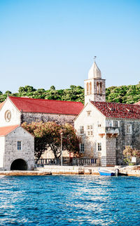 View of building against clear sky