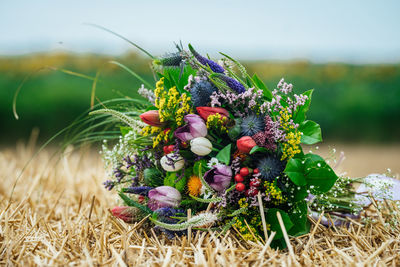 Wedding flower bouquet