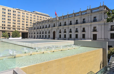 Buildings in city
