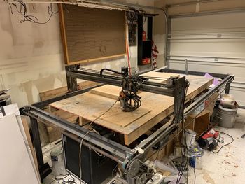 Cnc router cutting table project 