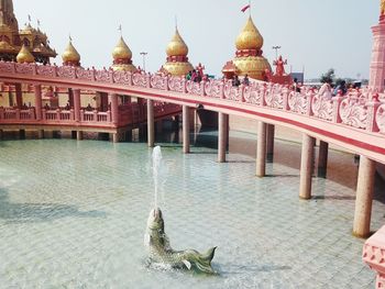 View of a temple