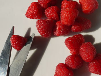 Close-up of strawberries