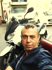 Portrait of young man