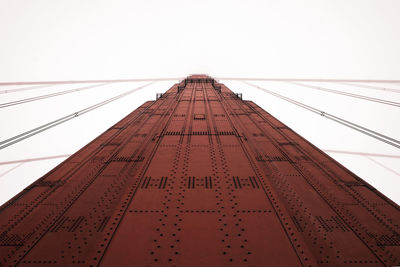 Low angle view of walkway