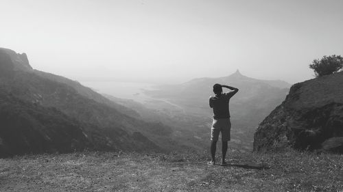 Scenic view of mountains