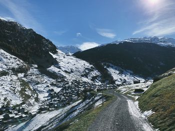 Panoramic view of vals 