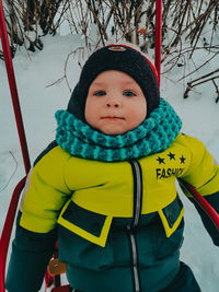 Portrait of smiling girl