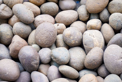 Full frame shot of stones