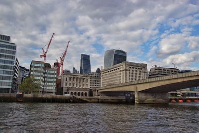 View of city at waterfront