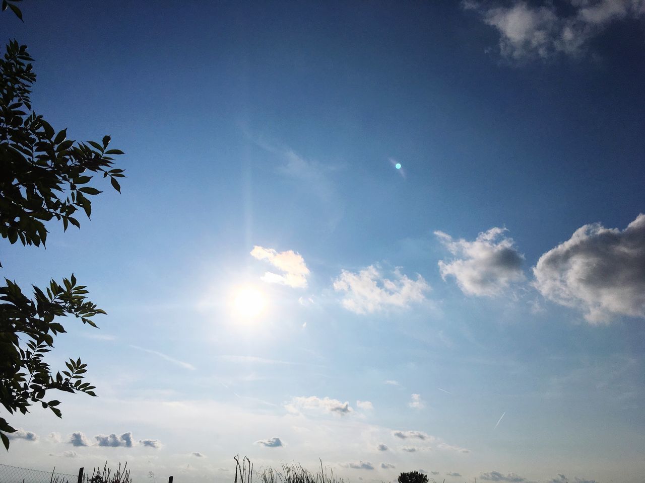 LOW ANGLE VIEW OF SKY DURING SUNNY DAY