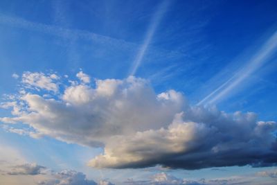 Low angle view of sky