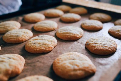 Close-up of cookies