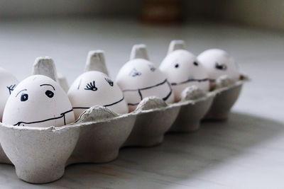 Close-up of stuffed toy on table