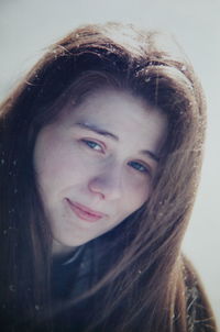 Portrait of young woman