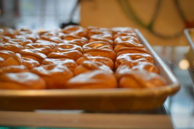 Fresh donuts at pikes market 