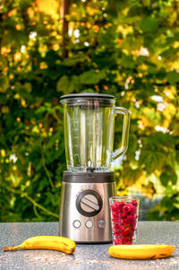Close-up of drink on table