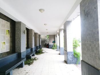 Corridor of building