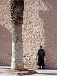 Woman standing in park