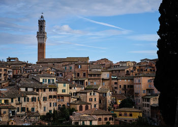 View of buildings in city