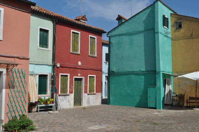 Buildings in city