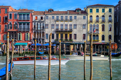 View of buildings in city