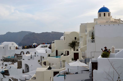 Buildings against sky